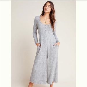 Anthropologie lounge jumpsuit